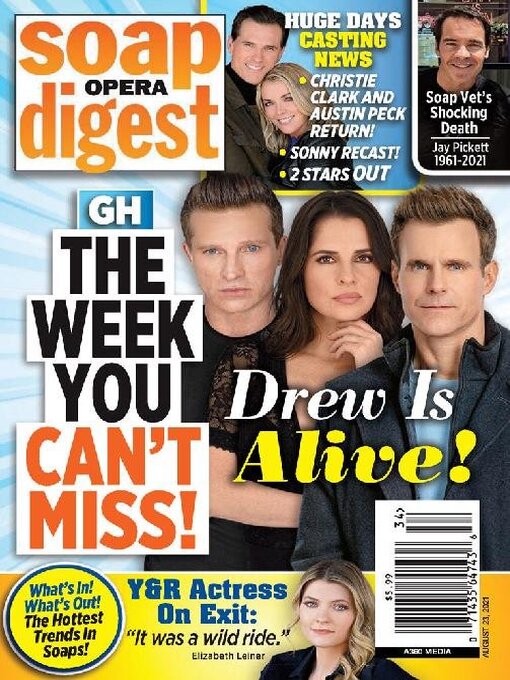 Cover image for Soap Opera Digest